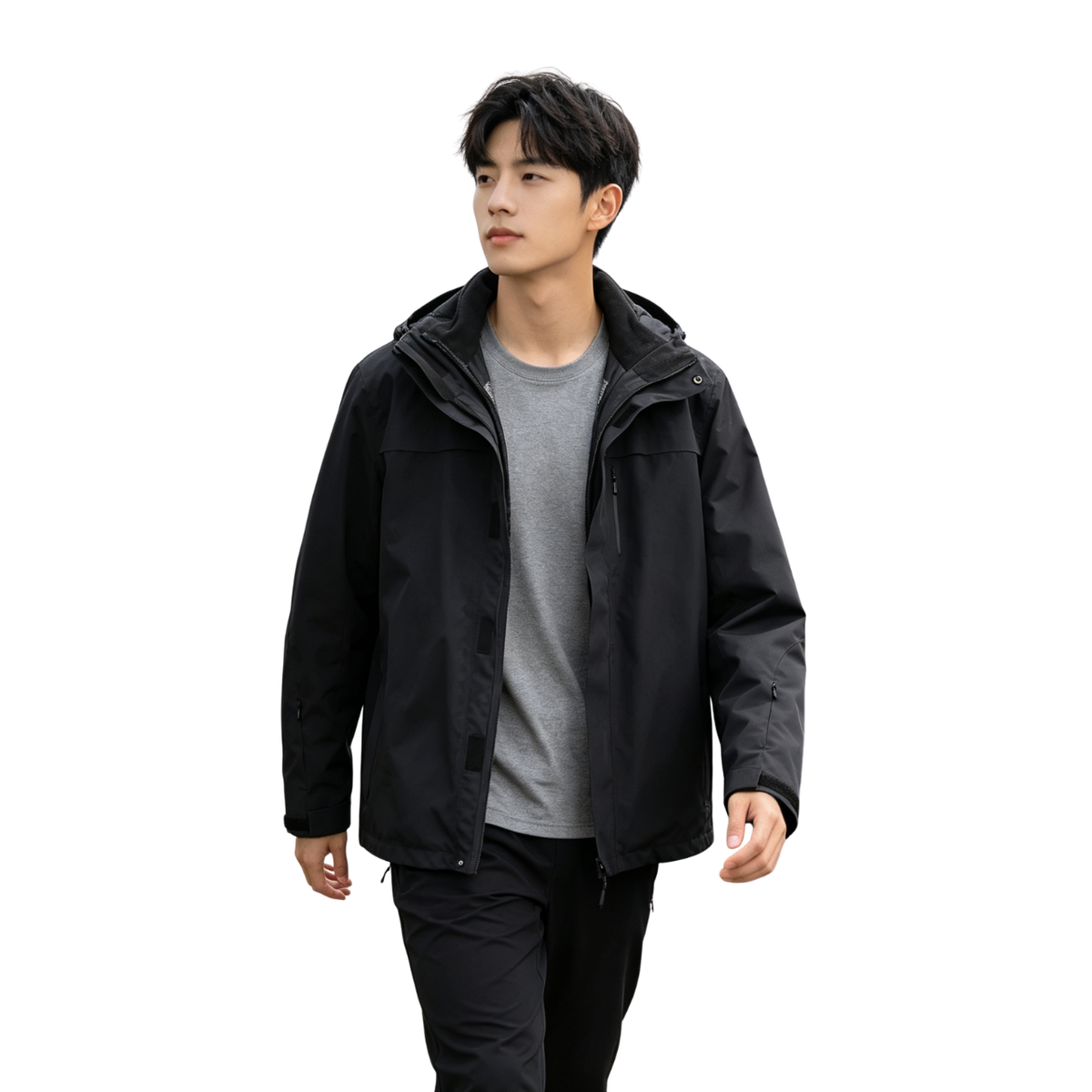 【3WAY仕様！オールシーズン対応】3IN1エアロゲルジャケット「SPACEPEAK」