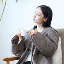 INFINITY WARM HANTEN【厚着はいらない】宇宙服素材「エアロゲル」採用、−10℃でもこれ1枚で超暖かいハンテン